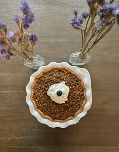 Southern Brown Sugar Rolled Oats Crumble Blueberry Pie Kit