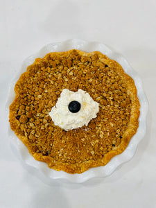 Southern Brown Sugar Rolled Oats Crumble Blueberry Pie Kit