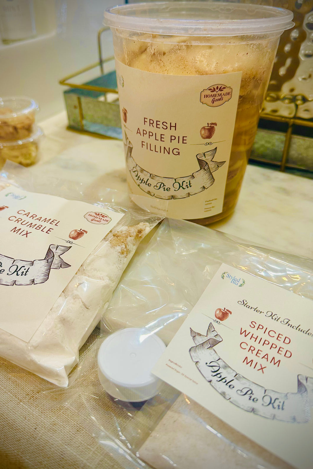 Southern Apple Pie Brown Sugar Crumble Kit