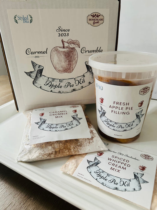 Southern Brown Sugar Crumble Apple Pie Kit