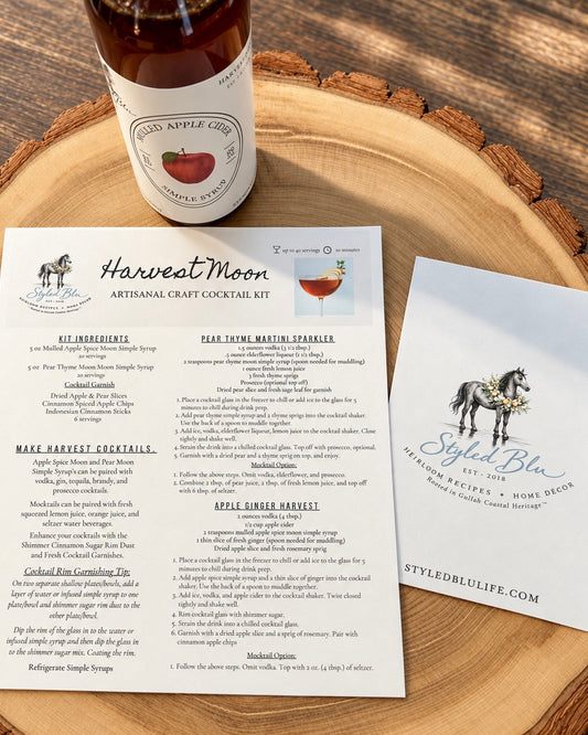 Apple Mulled Cider Moon Simple Syrup