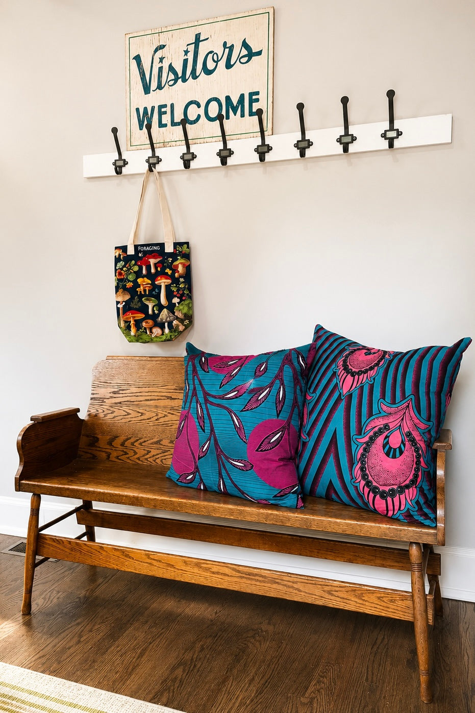 Hibiscus Accent Pillow