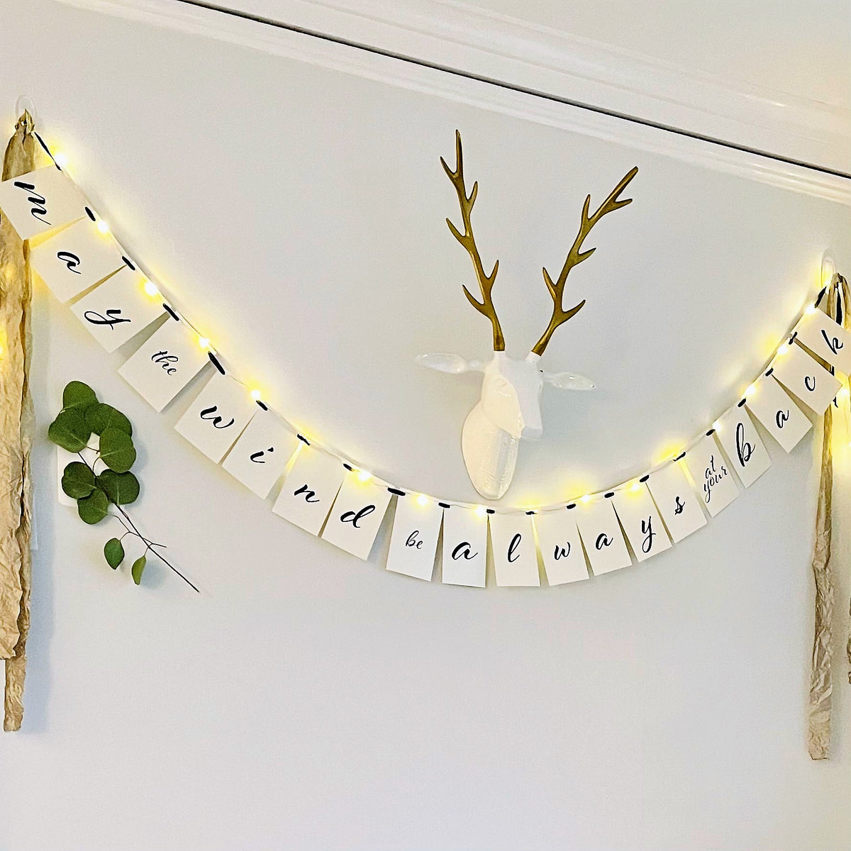 May The Wind Be Always At Your Back Banner