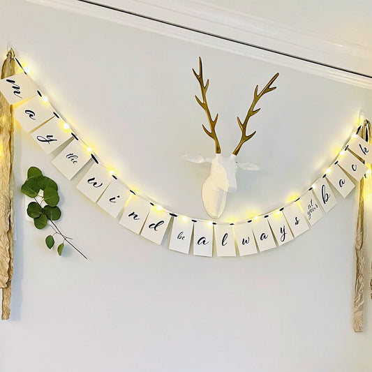 May The Wind Be Always At Your Back Banner